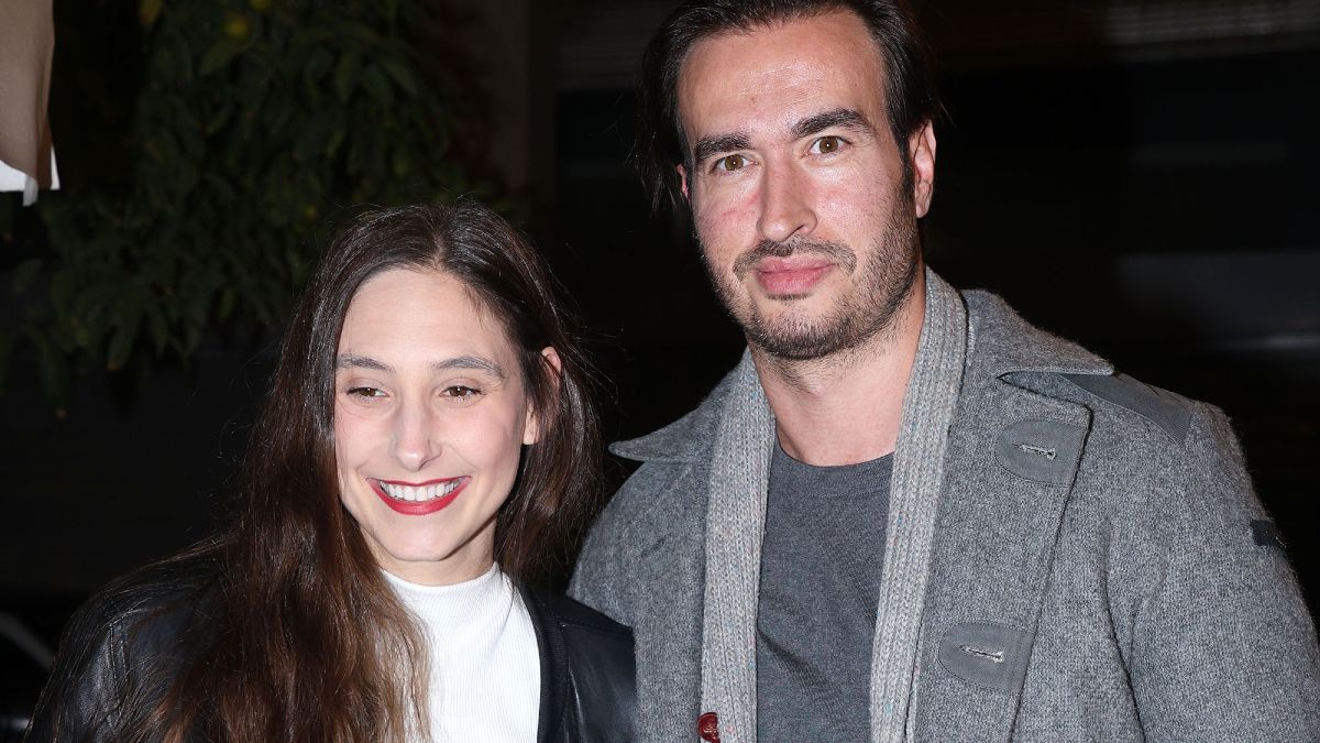 Ο Κωνσταντίνος Μαγκλάρας και η Φωτεινή Αθερίδοθ σε κοινή τους εμφάνιση.