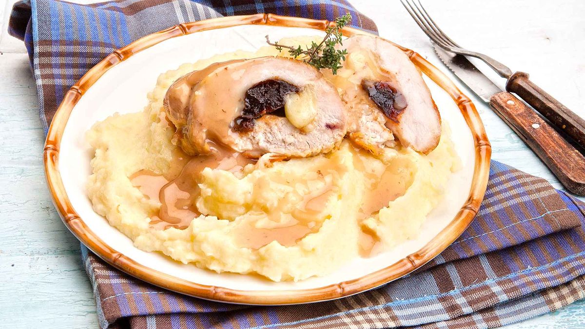 φιλέτο κοτόπουλο γεμιστό