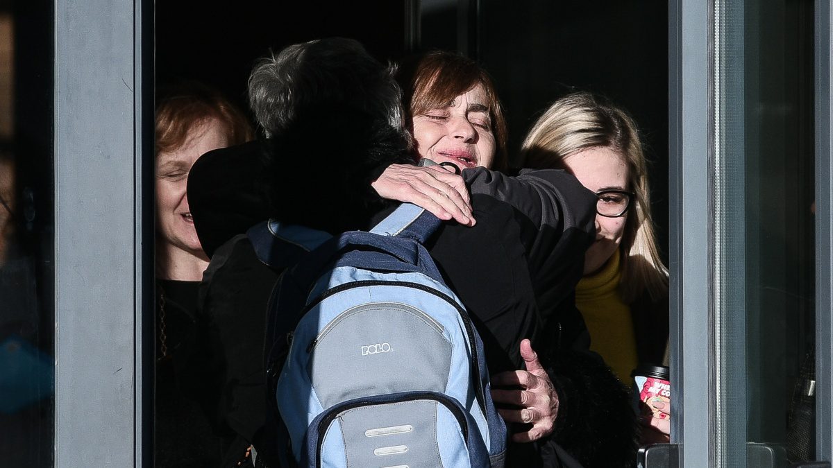 Η Κούλα Αρμουτίδου, μητέρα της Ελένης Τοπλαούδη