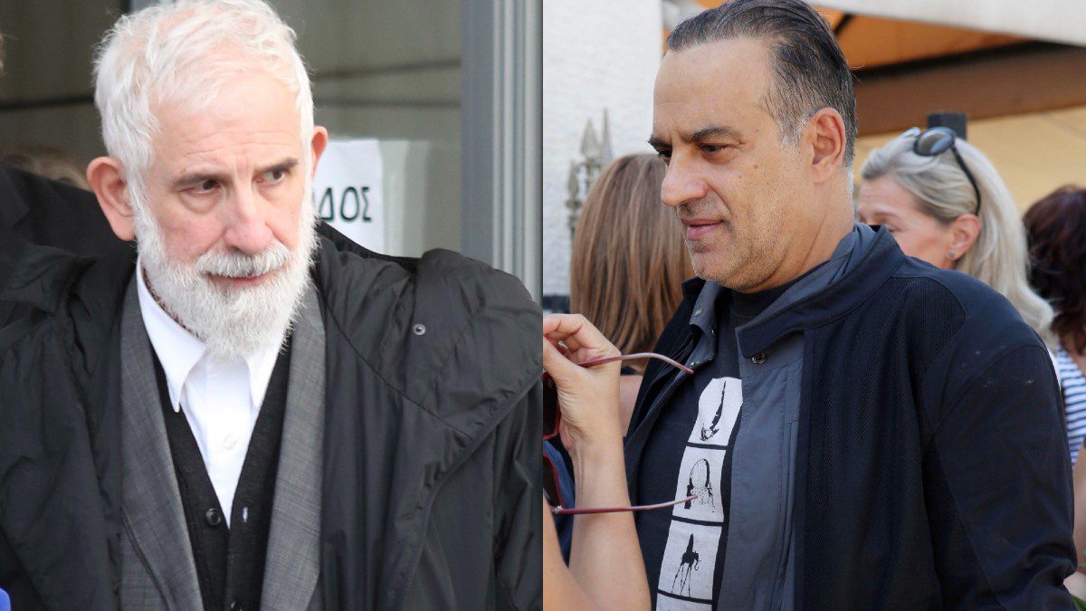 Ο Κρατερός Κατσούλης και ο Πέτρος Φιλιππίδης