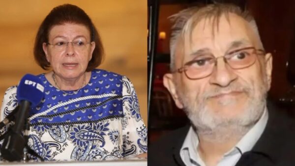 Η Λίνα Μενδώνη αποχαιρετά τον Ιάσονα Τριανταφυλλίδη