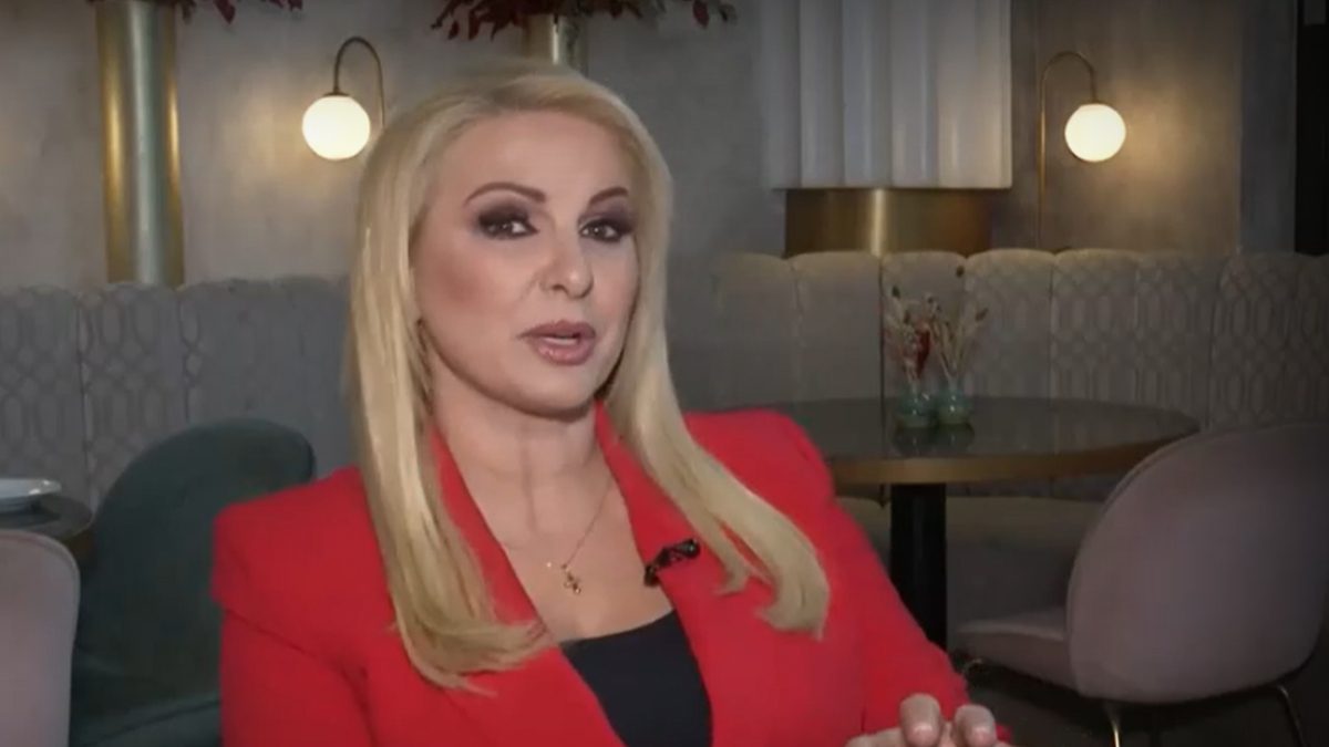 η Μάγδα Τσέγκου στην κάμερα του πρωινό σουσου