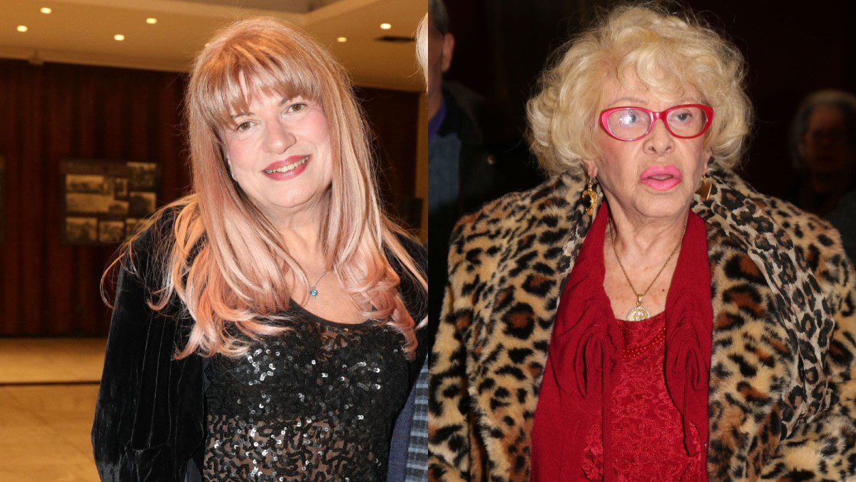 Η Μαίρη Βιντιάδου και η Καίτη Γκρέυ.