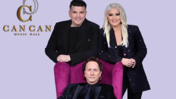 Η αφίσα του Can Can με τον Μάκη Χριστοδουλόπουλο