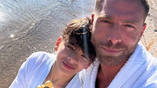 Ο Γιώργος Μανίκας και το παιδί του