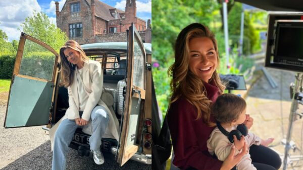 Η Μαρία Μενούνος μόνη της και με την κόρη της