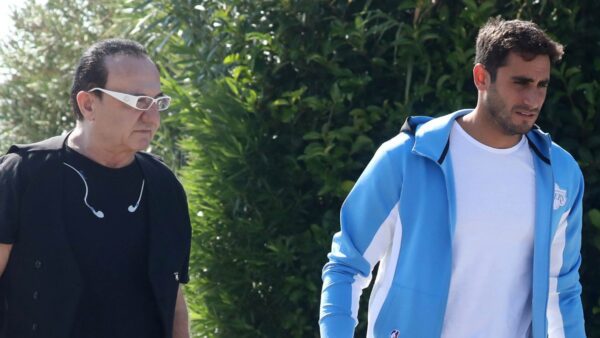 Ο Μάριος Καπότσης και ο Λευτέρης Πανταζής