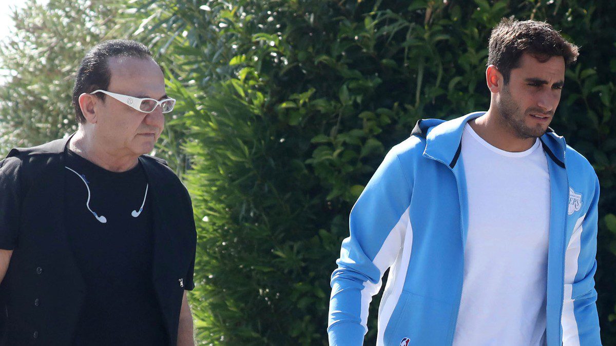 Ο Μάριος Καπότσης και ο Λευτέρης Πανταζής