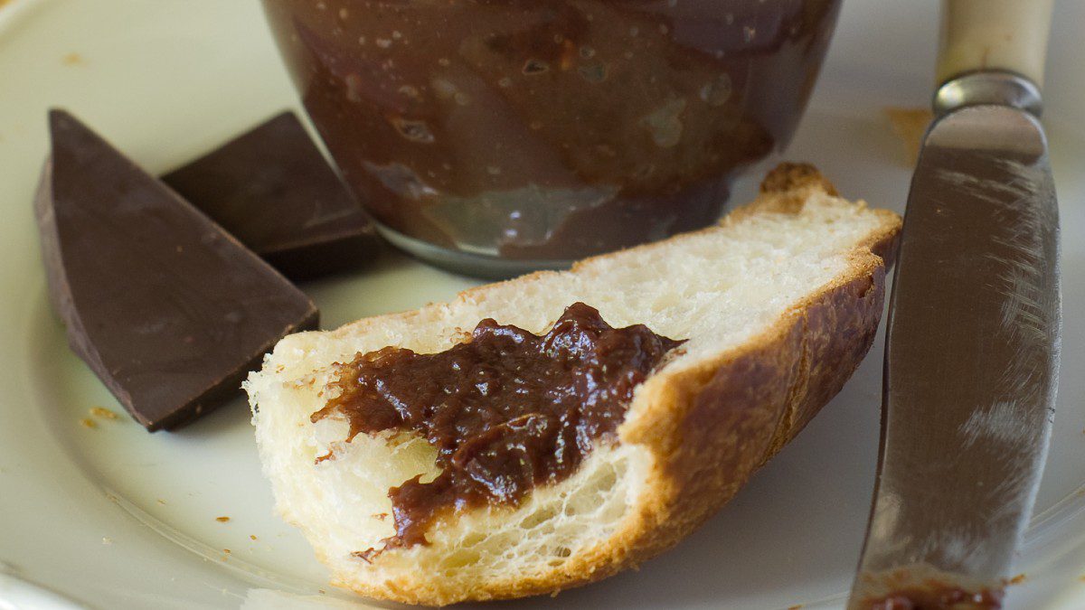 Μαρμελάδα μπανάνα σοκολάτα