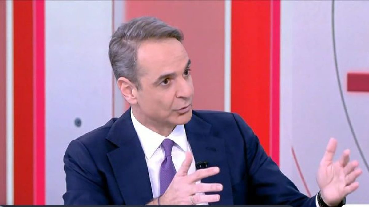 Ο Κυριάκος Μητσοτάκης στον ALPHA