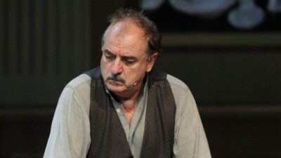 Ο Μιχάλης Μητρούσης σε παράσταση