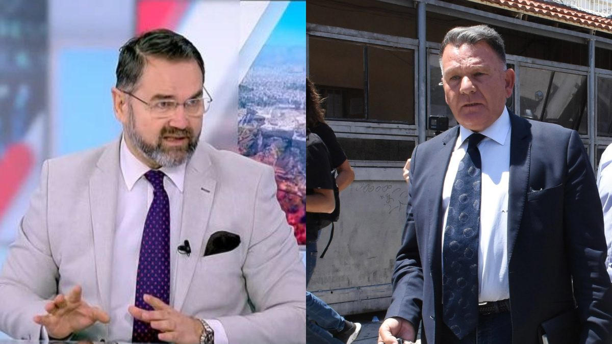 Ο Σταύρος Μπαλάσκας και ο Αλέξης Κούγιας