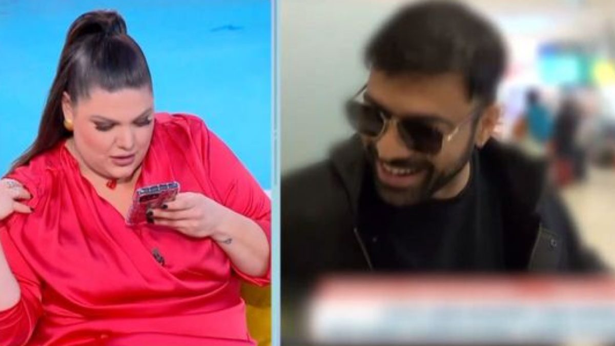 Η Δανάη Μπάρκα και ο Ανδρέας Γεωργίου