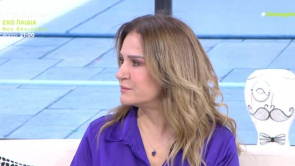 Η Μπέσσυ Μάλφα στο πλατό του Χαμογέλα και Πάλι