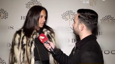 Η Νόνη Δούνια στην κάμερα του Happy Day