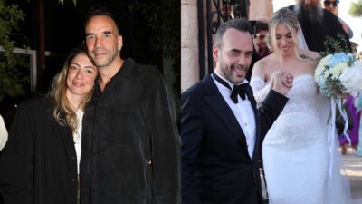 Ο Πάνος Μουζουράκης και η Μαριλού Κόζαρη