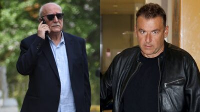 Ο Γιώργος Λιάγκας και ο Γιώργος Παπαδάκης