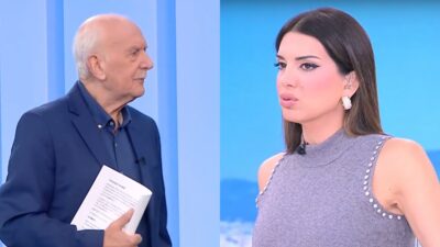 Ο Γιώργος Παπαδάκης και η Σταματίνα Τσιμτσιλή