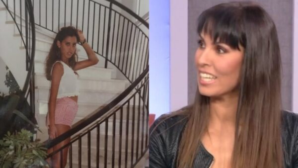 Η Σαλίνα Γαβαλά σε μικρή ηλικία (αριστερά) και σε μεγάλη (δεξιά)