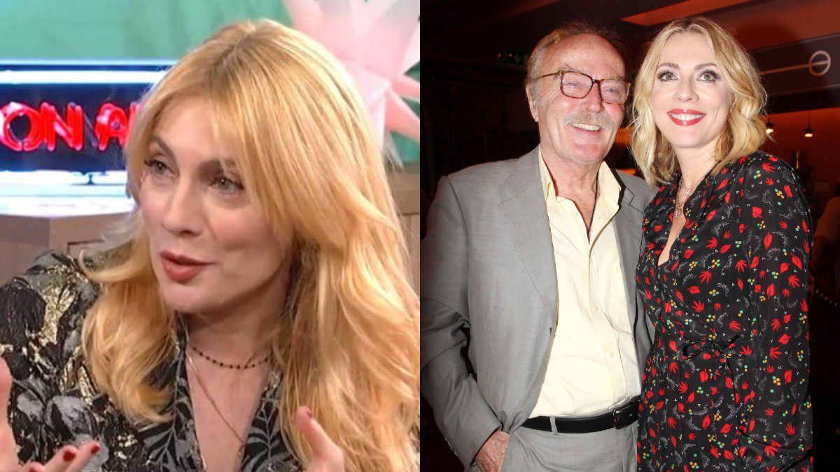 Η Σμαράγδα Καρύδη και ο πατέρας της, Ντίνος Καρύδης.