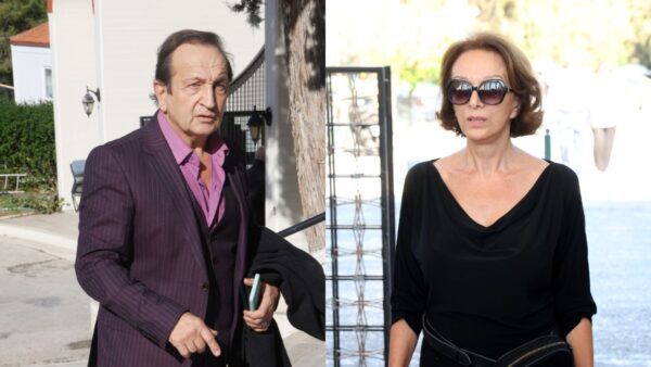 Ο Σπύρος Μπιμπίλας και η Μαίρη Βιδάλη