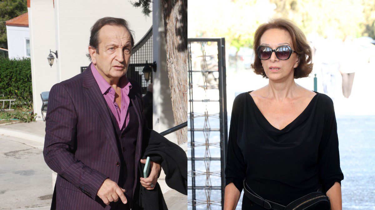 Ο Σπύρος Μπιμπίλας και η Μαίρη Βιδάλη