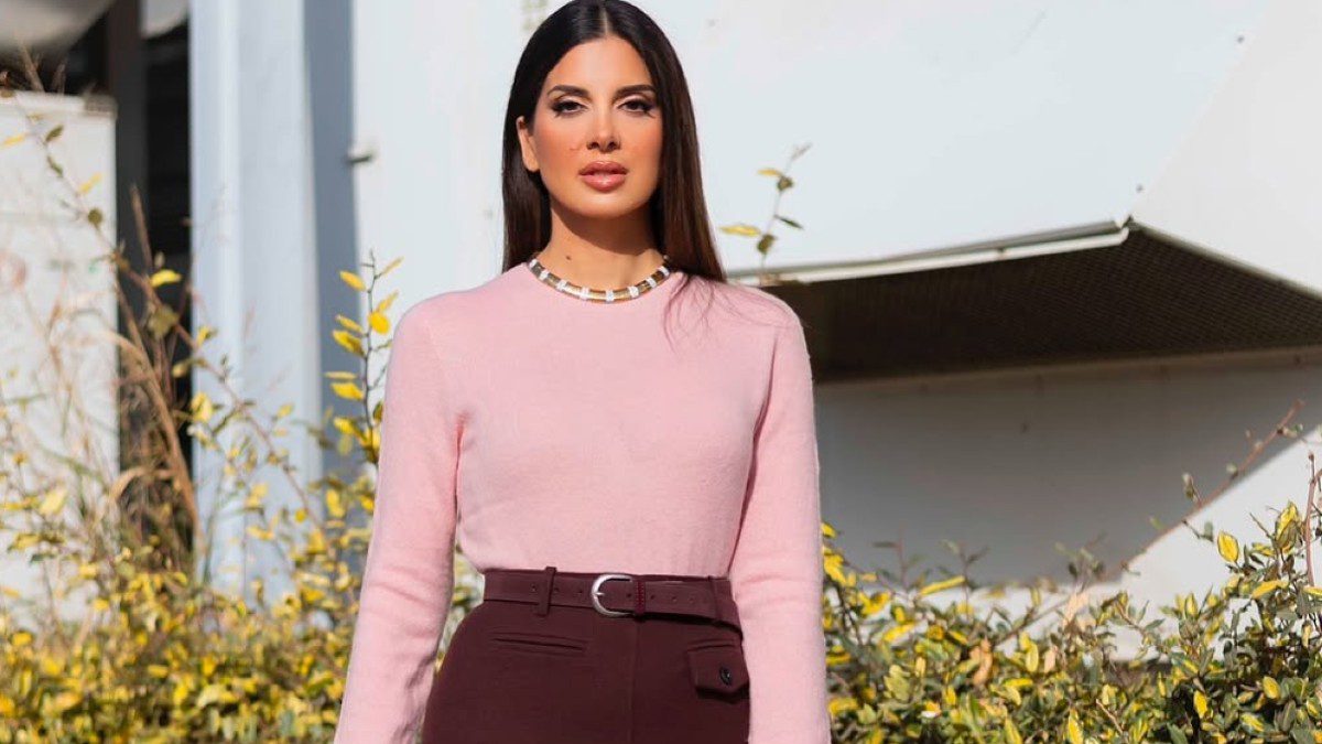 Η Σταματίνα Τσιμτσιλή στα στούντιο της εκπομπής