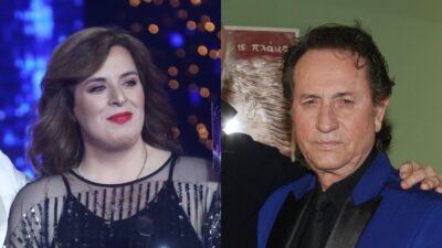 Η Γωγώ Τσαμπα και ο Μάκης Χριστοδουλόπουλος σε κολάζ