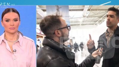 Η Ελένη Τσολάκη και ο Νίκος Αναδιώτης