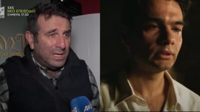 Ο Ηλίας Βαλάσης και ο Χρήστος Μάστορας σε κολάζ