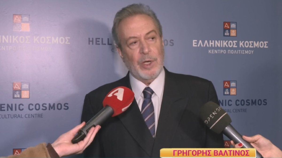 Ο Γρηγόρης Βαλτινός στην κάμερα του Happy Day