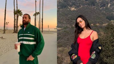 Η Μαρία Παπαγεωργίου και ο Κωνσταντίνος Βασάλος στο Λος Άντζελες.