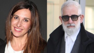 Η Ζωή Ναλμπάντη και ο Πέτρος Φιλιππίδης σε κολάζ