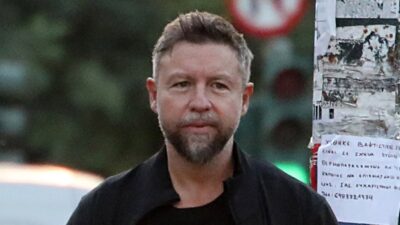 Ο Γιάννης Βαρδής σε έξοδό του