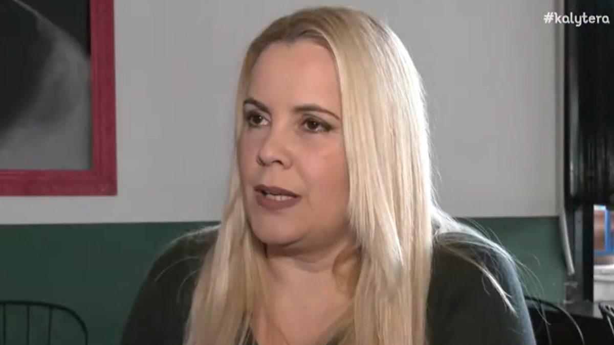 Η Ναταλία Ανδρικοπούλου μιλάσει στην κάμερα του αλφα