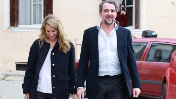 Η Βαρδινογιάννη με τον Νικόλαο Ντε Γκρες