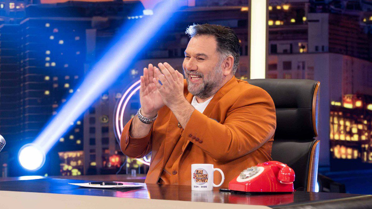 Ο Γρηγόρης Αρναούτογλου στο The 2Night Show