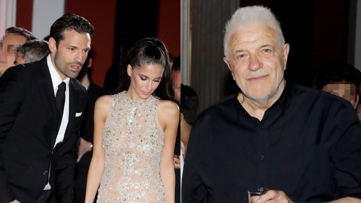 Ο Κωνσταντίνος Αργυρός, η Αλεξάνδρα Νίκα και ο Βασίλης Αργυρός.