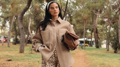 H Χριστίνα Μπόμπα σε πάρκο