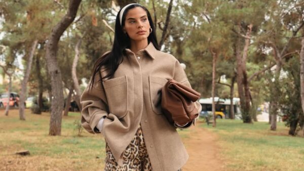 H Χριστίνα Μπόμπα σε πάρκο