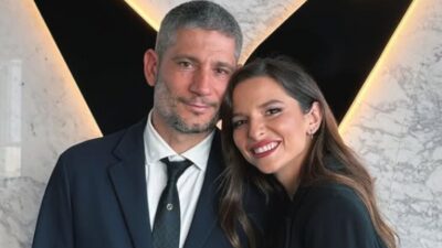 Η Εριέττα Κούρκουλου με τον σύζυγό της στο Instagram.