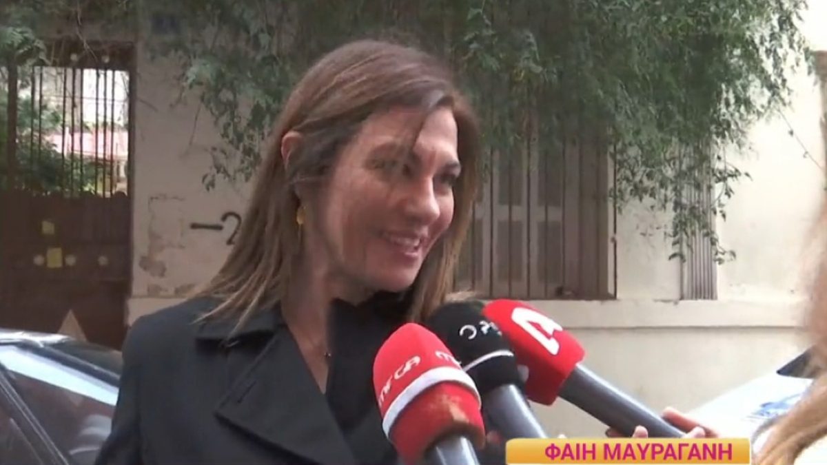 Η Φαίη Μαυραγάνη στην κάμερα του Happy Day