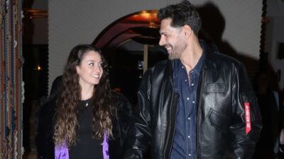 Ο Γιάννης Σπαλιάρας με τη σύντροφό του, Αγγελική.