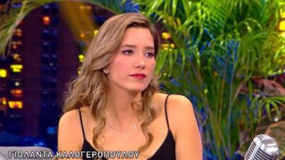 Η Γιολάντα Καλογεροπούλου στην εκπομπή The 2night show