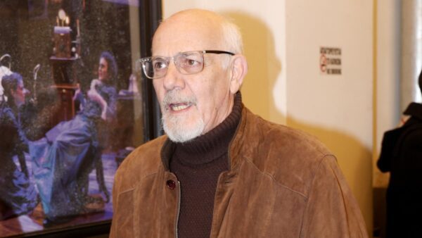 Ο Γιώργος Κιμούλης σε δημόσια εμφάνισή του.