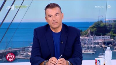 Ο Γιώργος Λιάγκας στο Πρωινό του ΑΝΤ1