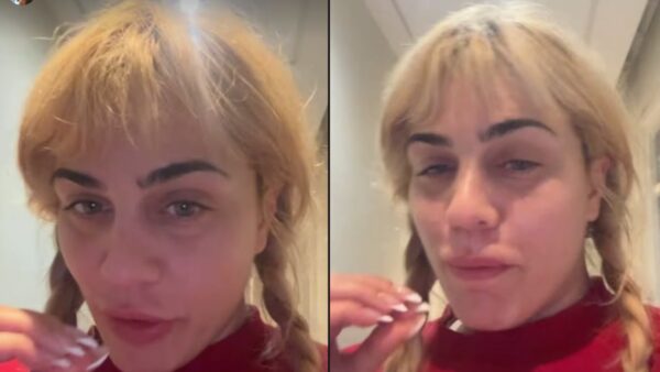 Η κόνι μεταξά μιλάει σε βίντεο