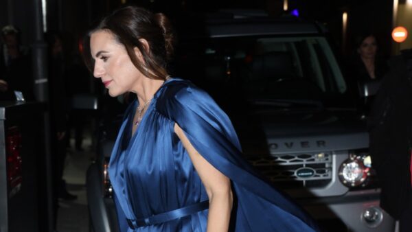 Η Όλγα Κεφαλογιάννη στον γάμο ντε Γκρες