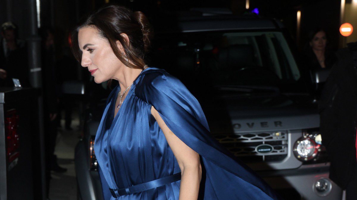 Η Όλγα Κεφαλογιάννη στον γάμο ντε Γκρες