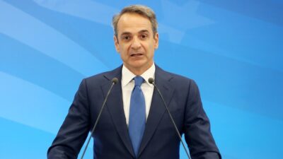 Ο Πρωθυπουργός της Ελλάδος, Κυριάκος Μητσοτάκης